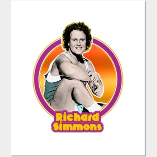 Richard Simmons // Retro Style Fan Artwork Posters and Art